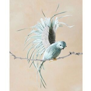 Anthropologie Wispy Bird Clip On Christina’s Tree Ornament .